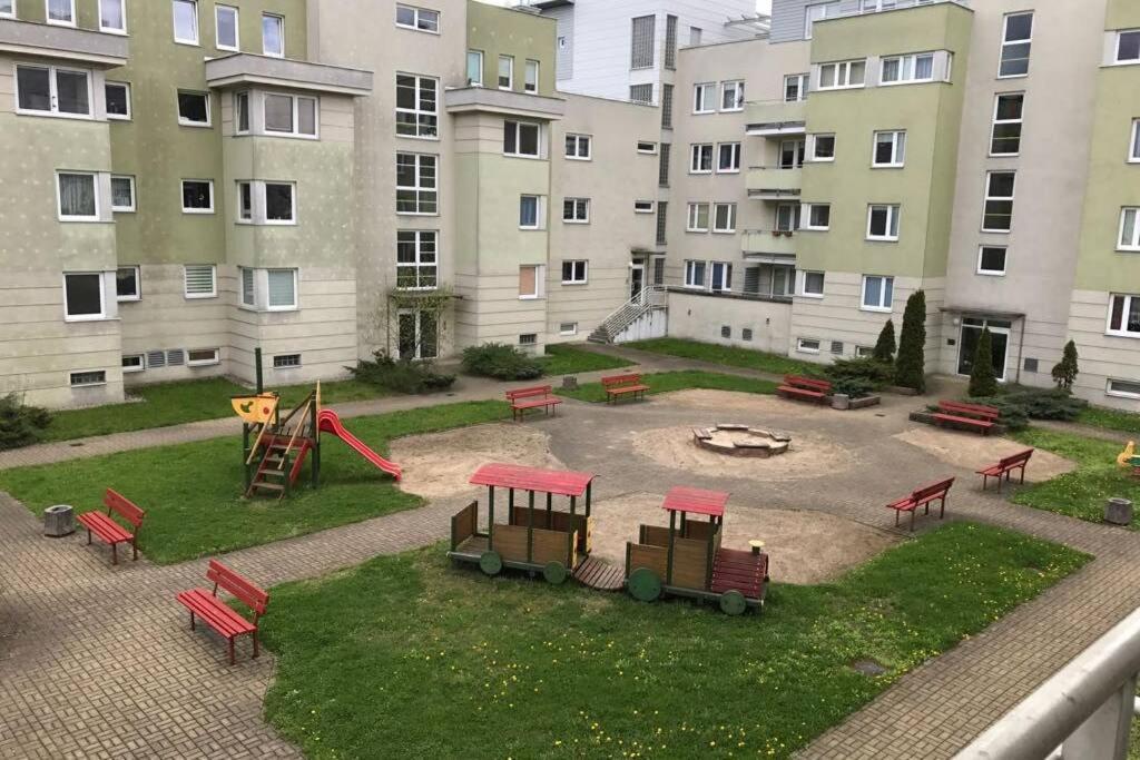 Kawalerka Gdansk Zaspa Exteriör bild