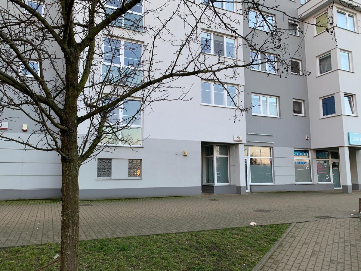 Kawalerka Gdansk Zaspa Exteriör bild