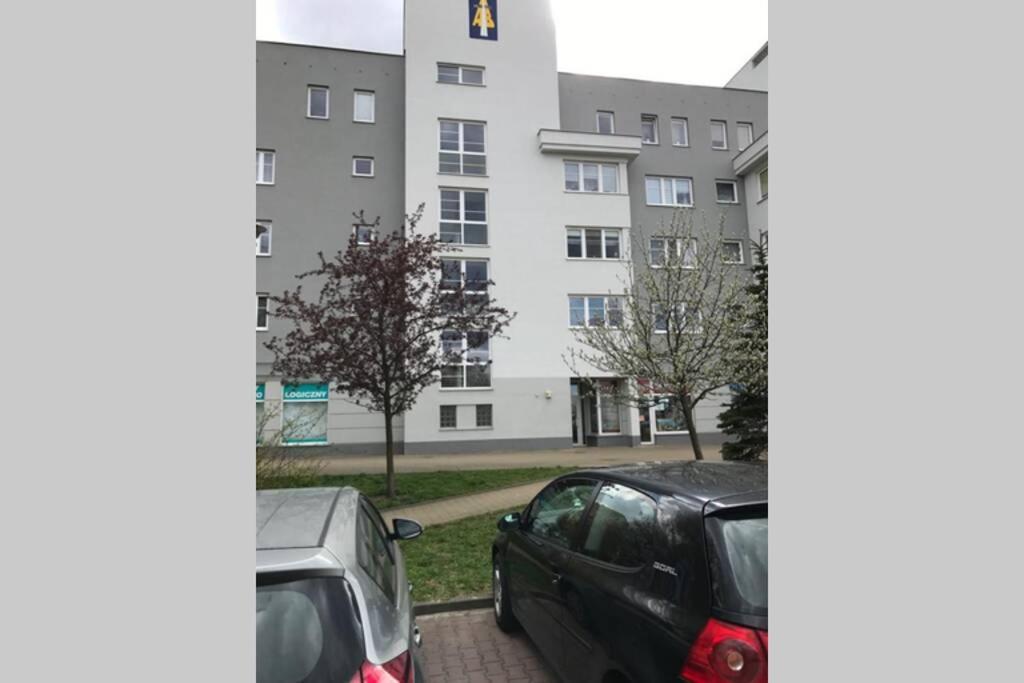 Kawalerka Gdansk Zaspa Exteriör bild